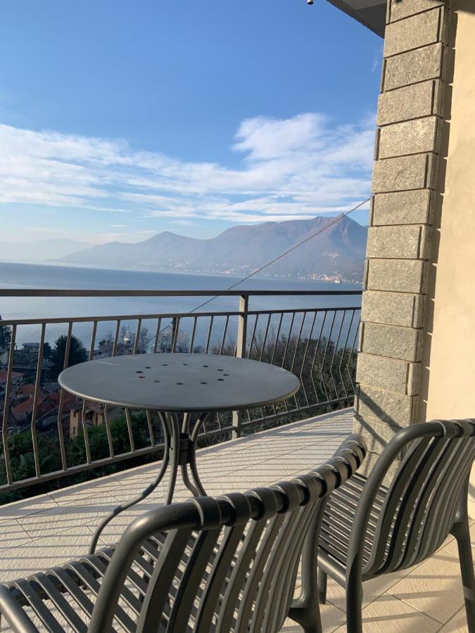 Apartamento Casa Colmegna Mit Traumhaften See- Und Bergblick Luino Exterior foto