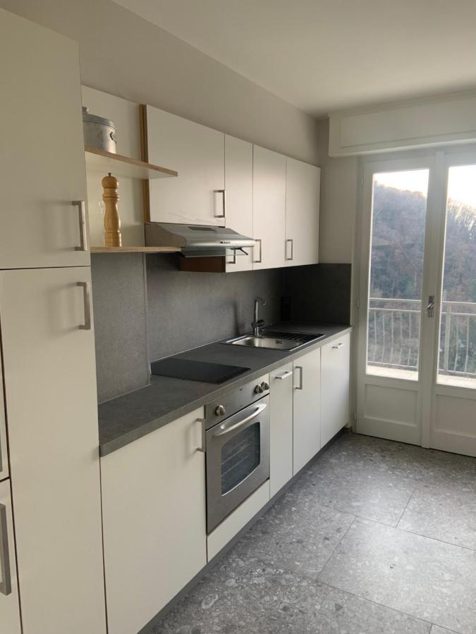 Apartamento Casa Colmegna Mit Traumhaften See- Und Bergblick Luino Exterior foto